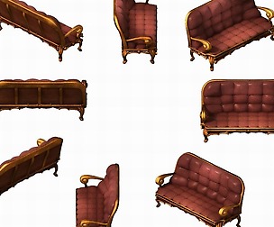 Vampire Warriors Area - Sofa 01