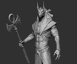 Anubis 3D Print Model