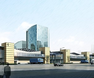 3D Building 834
