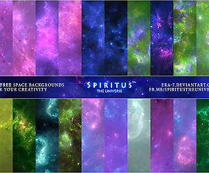 20 FREE SPACE BACKGROUNDS - PACK 23