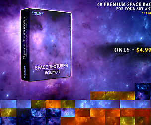 60 PREMIUM SPACE TEXTURES I - PACK 25