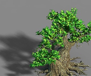 Grass Temple Village - Tree 01