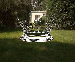 Water crown splash 3d model