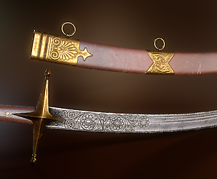 Ottoman Sword (Shamshir)