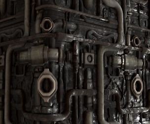 Sci-Fi Wall Tubing 4K PBR