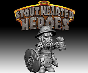 STOUT HEARTED HEROES - The Drinkin' Barbarian