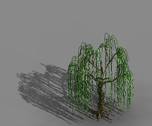 River Yang City - willow 01