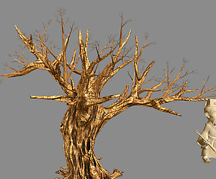 Fox Qishan - ruins film - dry tree 02