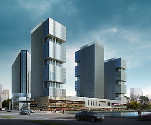 3D Building 884