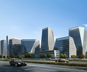 3D Building 908