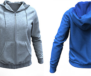 Marvelous Designer Hoodie Garment File