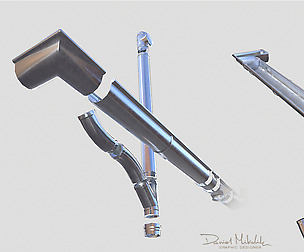 New Aluminium Gutter System PBR