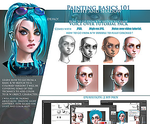 Light shadow Voice over tutorial pack