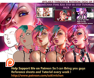 Pink Kiss tutorial pack