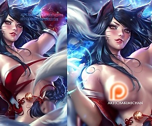 Sexy Ahri NSFW pack (term 8 reward)