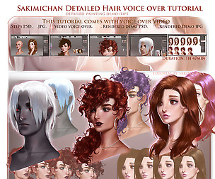 Hair voice-over tutorial