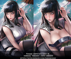 Hinata SWF/NSFW pack