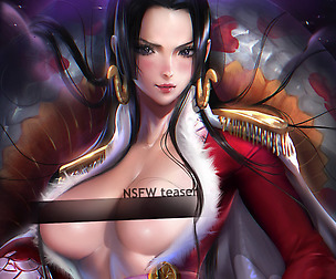 2 version Boa hancock NSFW/sfw pack