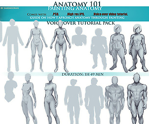 Anatomy 101 painting anatomy voice-over tutorial