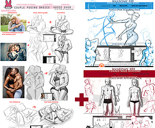 Term 69 posing & anatomy voice-over tutorial pack