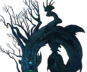 Crystal Marsh - strange tree 01