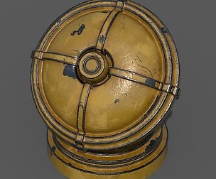 Painted Metal Substance PBR