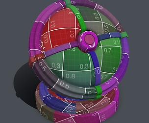 Material Previewer object with UVs