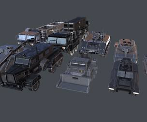 War Zone Vehicles Gold Pack