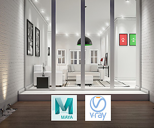 Curso Maya e Vray: Maquete Eletrônica Completo.