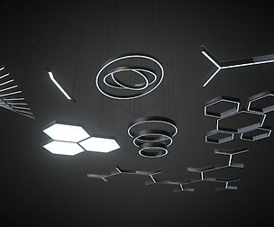 Sci-Fi Lamps Set 1