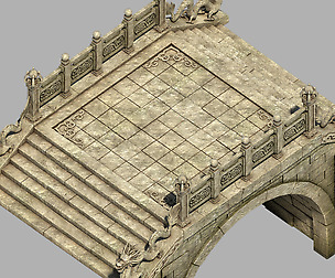 Beijing City - Palace - Stone Bridge