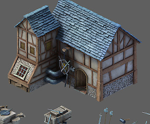 Rainbow City - Blacksmith Shop 01