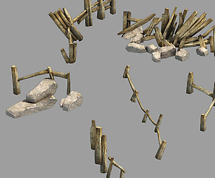 Broken - Fence 01