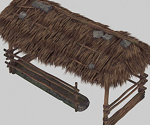 Straw shed - Stables 02