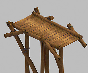 City Gate - Wooden Bridge 06