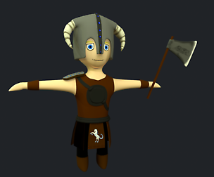 Cartoon Viking