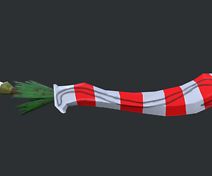 Stylized Christmas Sword