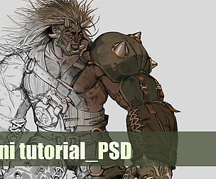 Darius& ayoi_ Mini tutorial ( brush used added)