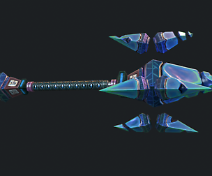 Stylized Ice Staff