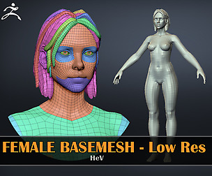 Female Basemesh - LowRes