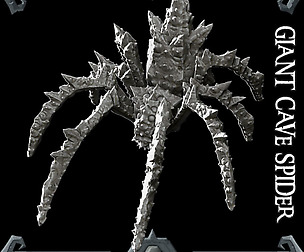 GIANT CAVE SPIDER (Sign up for our Newsletter!)