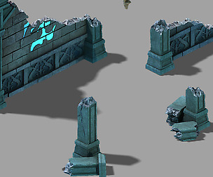 Underground Palace - Remaining Wall 01