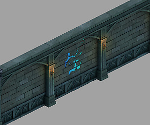 Underground Palace - Palace Wall 01
