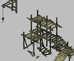 Underground Palace - Scaffolding 01