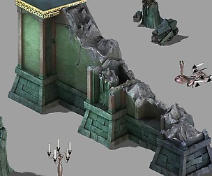 Palace of the Earth - Half-Born Palace Wall 01