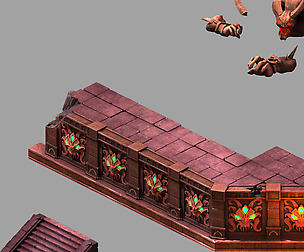 Devil Cloister - Stairs Monster Wall 01
