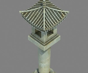Architectural Complex - Royal Palace - Street Lamp