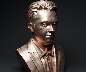 gold man sculpture-39