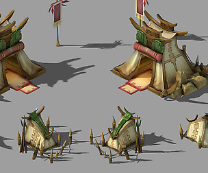 Army - Camp - Tents 03