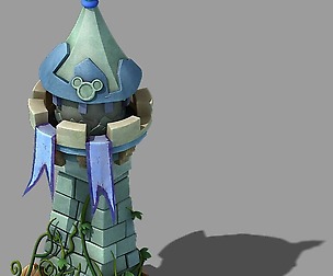 Cartoon - City - Angle House 03